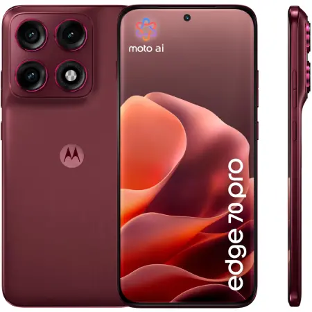 Motorola Edge 70 Pro 5G Dual Sim 6.78" 12GB/512GB NFC IP68 Pantone Zinfandel