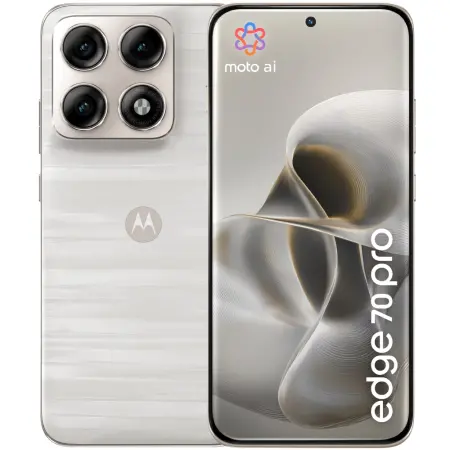 Motorola Edge 70 Pro 5G Dual Sim 6.78" 12GB/512GB NFC IP68 Pantone Lily White