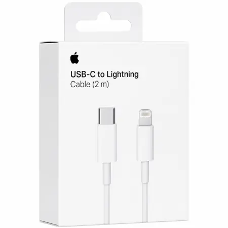 Data Cable Apple Apple USB-C to Lightning MW2R3ZM/A White 2m