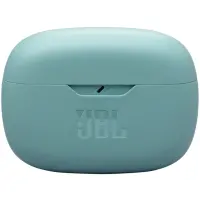 Wireless Hands Free JBL Wave Beam 2 Buds with Pure Bass ANC up to 40 Hours Operation Time IP54 and Charging Case Blue