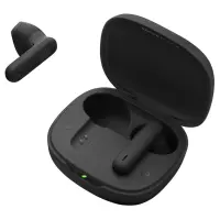 Wireless Hands Free JBL Wave Flex 2 Earbud TWS with Pure Bass ANC up to 40 Hours Operation Time BT v5.3 IP54 and Fast Charge Case Black