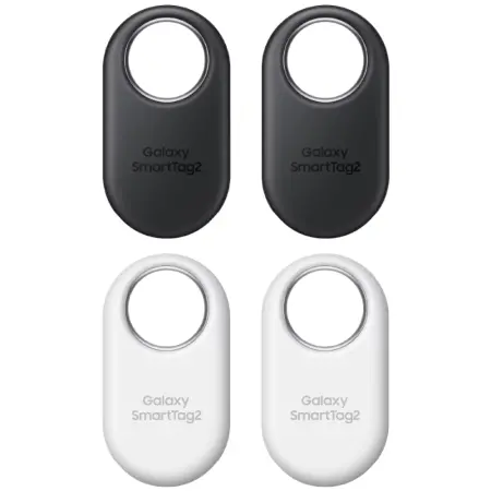 Samsung Galaxy SmartTag2 Bluetooth Tracker EI-T5600KWEGEU Black&White (2&2 pack)