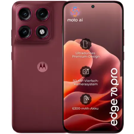 Motorola Edge 70 Pro 5G Dual Sim 6.78" 8GB/256GB NFC IP68 Pantone Zinfandel