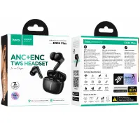 Wireless Hands Free Hoco EQ34 Plus Rima ANC+ENC v5.4 300mAh 7h Talk Time Black