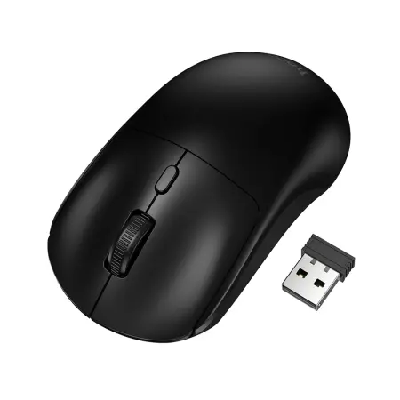 Wireless Mouse Hoco GM42 Platino 1600dpi 2.4GHz 4 Buttons Black