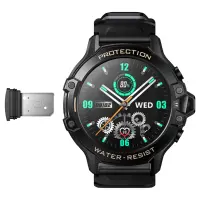 Kids Smartwatch Hoco Y107 4G 700mAh 1.28” LCD GPS Camera with Call and Message Function IP54 Black