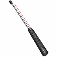 Hoco GM205 Smart Active Pen 2.4GHz 180mAh USB-A USB-C for Full Screen Presentation Control Laser and Telescopic Pointer Black