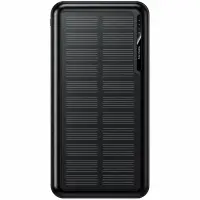 Power Bank Hoco J176A Honorifico 20000mAh 10W 1xUSB-C 2xUSB-A 1xMicroUSB and Solar Panel Black