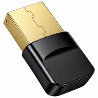 Wireless Adapter Hoco UA100 USB-A Bluetooth v6.0 Can Connect to up to 7 Devices Simultaneously Black