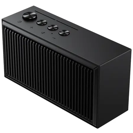 Wireless Speaker Acefast K9 Go Mini v6.0 TWS 5W 1200mAh with Microphone TF Card Playback and RGB Lighting IPX4 Black