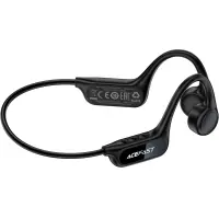 Bluetooth Hands Free Acefast N10 Neckband ENC v6.0 220mAh 12hrs Playback Time IP68 with 8GB Built-in Memory for Playback Black