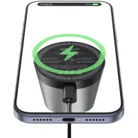Wireless Speaker Acefast K8 Go TWS ENC v6.0 600mAh 5W with Wireless Charger 15W IPX4 Black