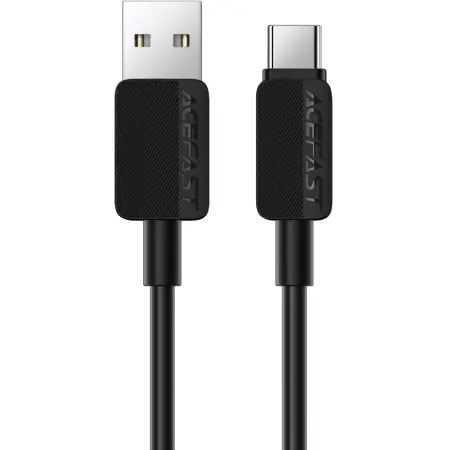 Cable Acefast C26-04 USB-A to USB-C 18W 3A Black 1.2m