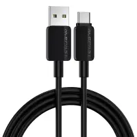 Cable Acefast C26-04 USB-A to USB-C 18W 3A Black 1.2m