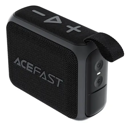 Wireless Speaker Acefast K4 Go v5.4 TWS 5W 900 mAh IPX7 Black