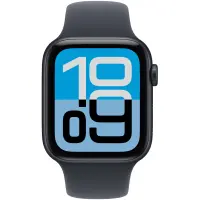 Apple Watch SE 3 (2025) Aluminum 44mm GPS NFC 5 ATM Aluminum Case Starlight με Sport Band Starlight