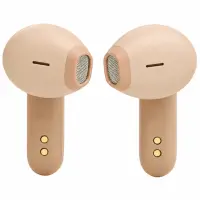 Wireless Hands Free JBL Wave Flex Earbuds with VoiceAware, up to 32 Hours Playtime, BT v5.2, IP54 Beige