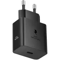 Samsung EP-T6010NBEGWW USB-C GaN 60W Power Delivery Travel Charger - Black