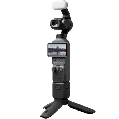 Action Camera DJI Osmo Pocket 4 Creator Combo 2" Touch Screen 4K Ultra HD Wi-Fi GPS and 1545mAh Black