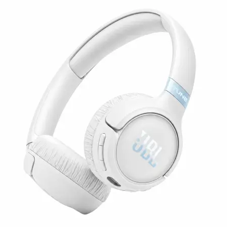 Bluetooth Stereo Headphones JBL Tune 680NC Pure Bass Sound with ANC ΒΤ v6.0 up to 76h Playtime and Quick White