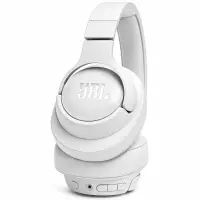 Bluetooth Stereo Headphone Over Ear JBL Tune 720BT Pure Bass with Voice Aware Jack 3.5mm 76h Playtime and Quick Charge White