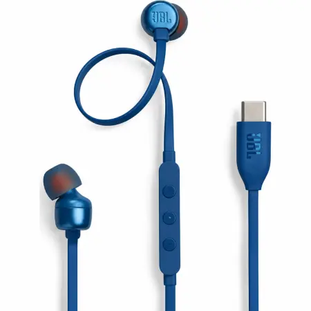 Hands Free JBL 310C In-ear USB-C JBLT310CBLU Blue