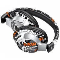 Wireless Stereo Headphone Hoco. ESD18 Graffiti v5.3 200 mAh 4h Use Time with Micro SD, Microphone  and AUX Ports Black Graffiti